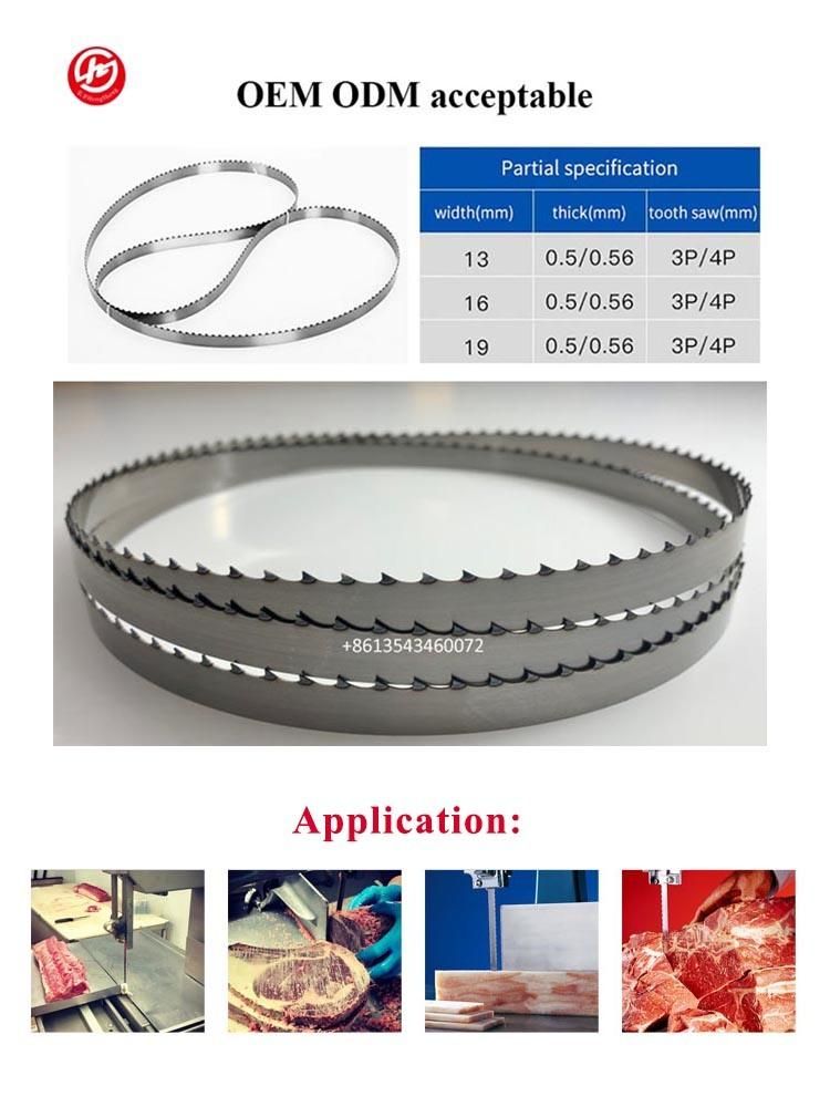 Factory Price Band Saw Blades Hard Teeth for Cutting Meat