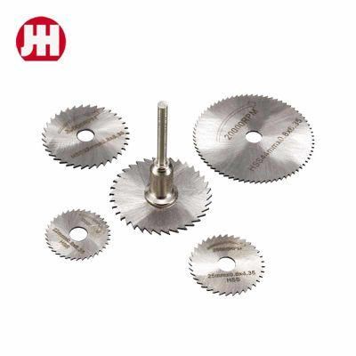 Rotary Power Tools Wood Aluminum Cutting Set HSS Saw Blades