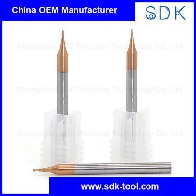 High Quality with Reasonable Price Solid Carbide Micro Flat Square End Mill Cutting Tools