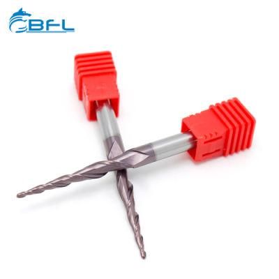 Solid Carbide Ball Nose Tapered End Mills 2 Flute Engraving Router Bits HRC55 CNC Router Bit Mteal Wood Engraving Bit