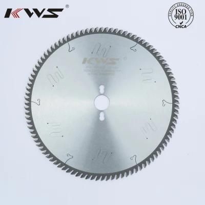 Kws Tct Carbide Tipped Circular Saw Blade for Cutting Wood and Wood Composites Plywood MDF Laminate Chipboard