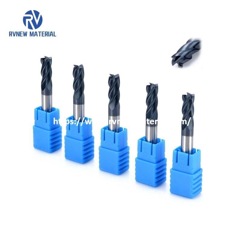 China Manufacture HRC65 Coating Carbide End Mill for Hardened Steel