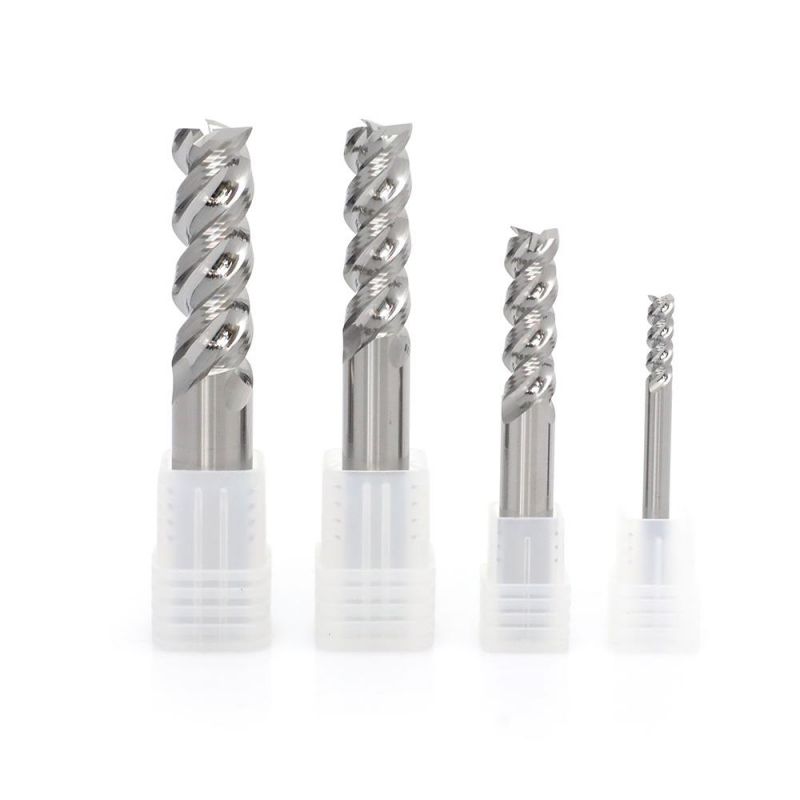 Durable HRC55 3 Blade Milling Cutters