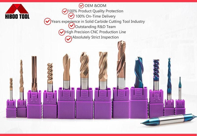 Single Flute Carbide Aluminum End Mill Factory Outlet