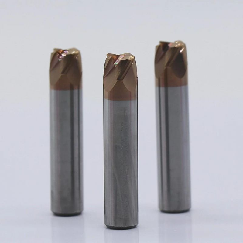 Solid Carbide End Mills with excellent cutting edges