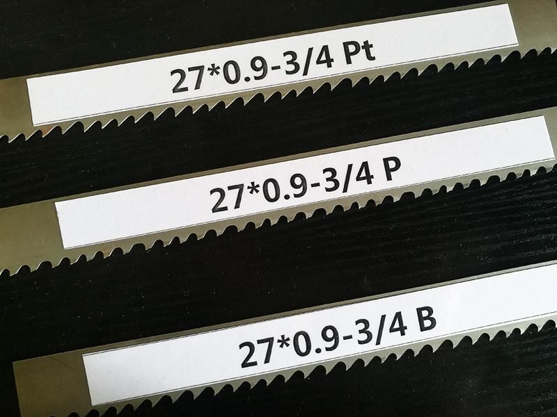 Manufacture Uncoated 16 band blades for metal wood cutting saw blade with ISO9001:2008