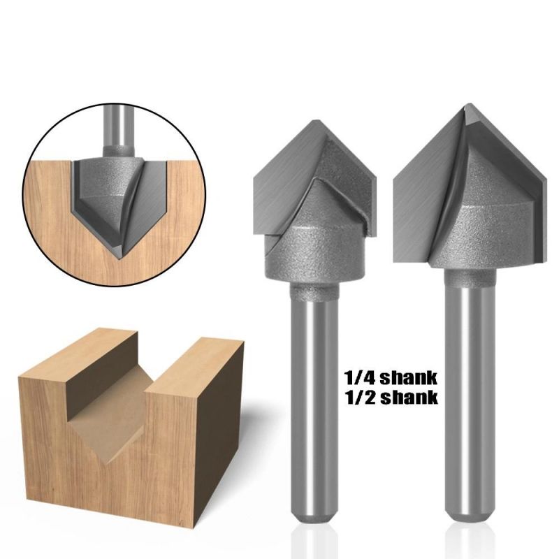 V Type 90 Angle Woodworking Milling Cutter (SED-MC-VA)