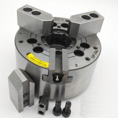 High Speed Rotary 3 Jaw Through-Hole Hydraulic Power Chucks