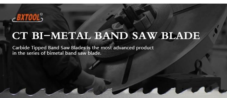 Carbide Tipped Band Saw Blade for High Temperature Alloy Steel