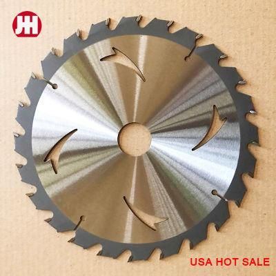 Anti-Kick Back Design Teeth Circular Saw Blade for Wood Cutting