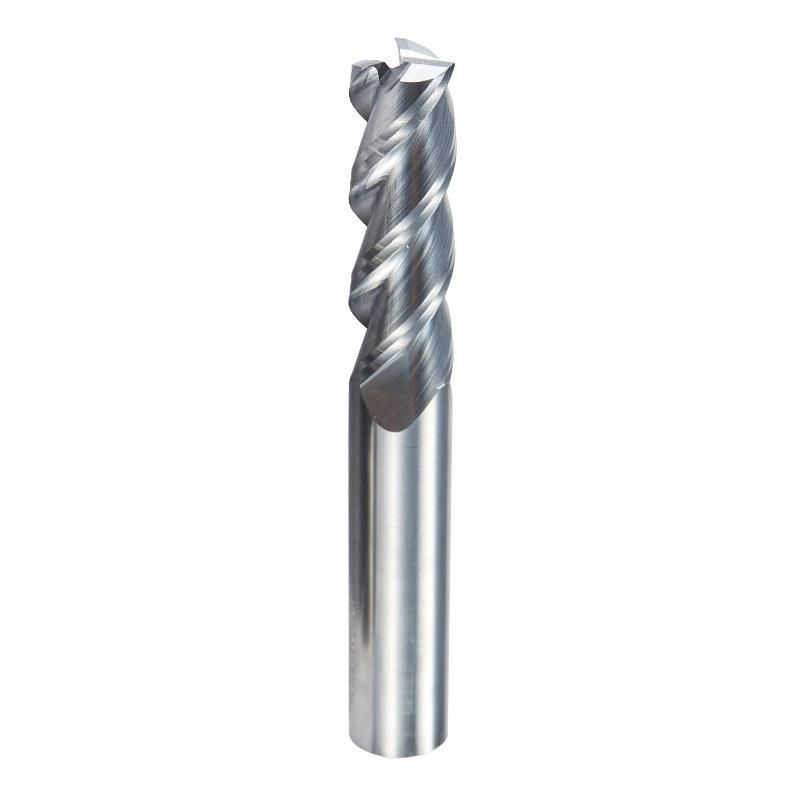 3 Flute Milling Cutter Square Carbide End Mills for Aluminum