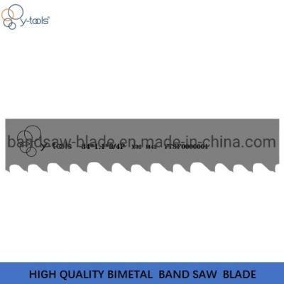 High Quality 34*1.1*3/4t*4115 Metal Cutting Bimetal Bandsaw Blade Stainless Steel M42&M51