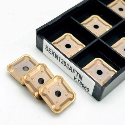 45 Degree Face Milling Cutter Sekr 1203 Sekr1203 Tungsten Cutting Tools Carbide Inserts