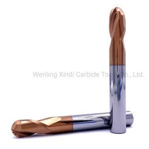 HRC55 Solid Carbide Ball End Mill R5*40*100