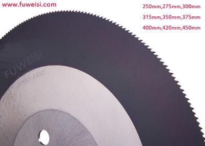 HSS Circular Saw Blade 300X2.5X32 Tialn Coated for Steel Tube Cutting.