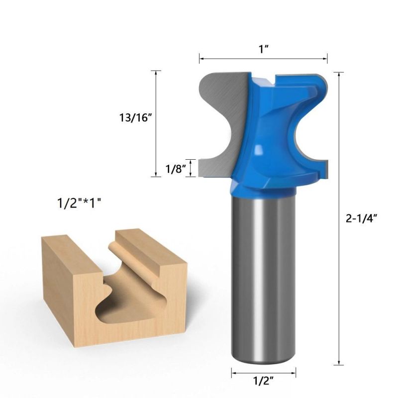 Double Arc Finger Bits Woodworking Milling Cutter (SED-MC-DA)