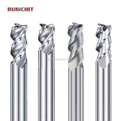 3 Flutes High-Performance Aluminum Cutter Ranges From 0.1mm to 20mm for Aluminum Mold Tooling Clamp 3c Industry (ARS0305)