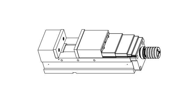 Chv-130A Mc Hydraulic Machine Vise