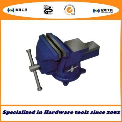 8&prime;&prime; 200mm Super-Light Duty Bench Vise Swivel Base with Anvil