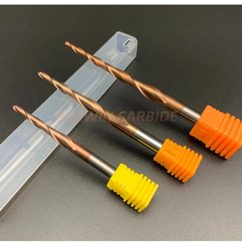 Gw Carbide-Tungsten Carbide Taper End Mill for Wood with High Resistance and Good Quality