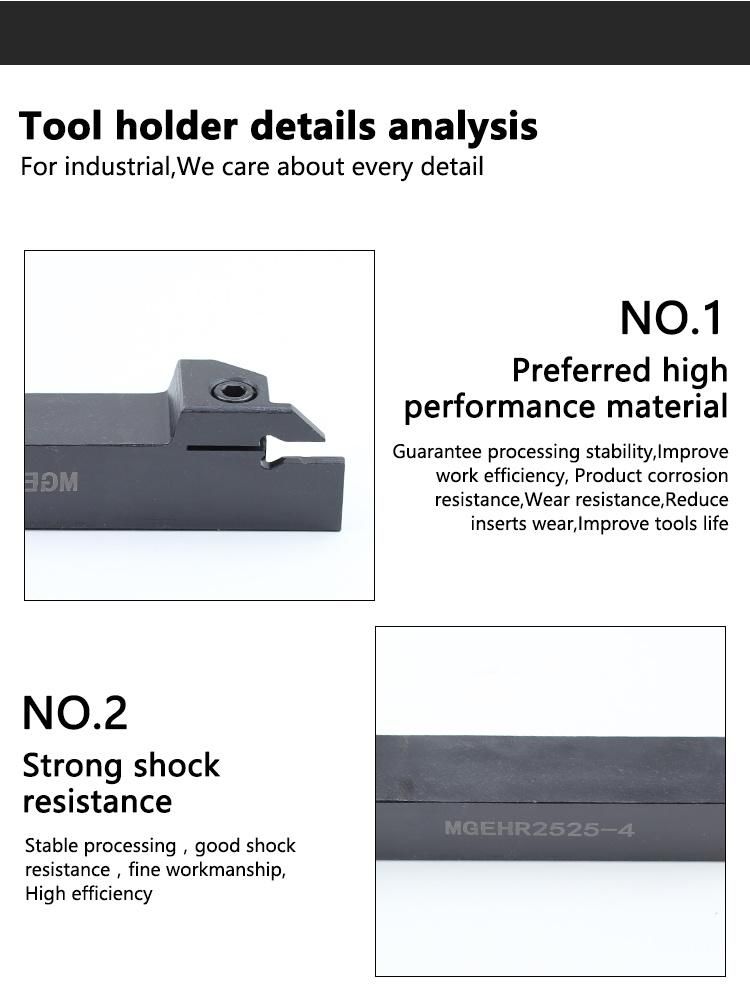 China Suppliers Smbb2532 Parting Toolholders for Parting Inserts