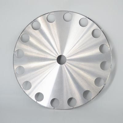 High Speed Steel CE Approved Round Cutter Blade Foam Cutting Machine Blades in China