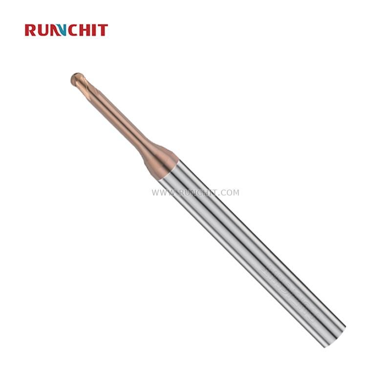 High Wear-Resistant Coating 2flutes HRC55 Cutter Tools of Hardened Steel for Mold Precision Parts Spray Plate Industry (NBM0201A)