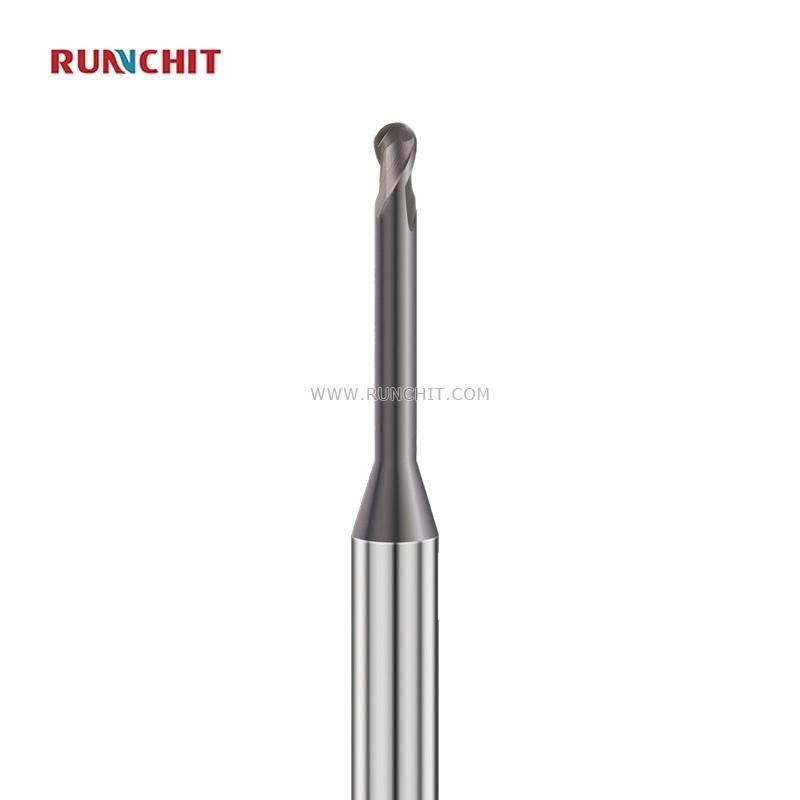 HRC55 CNC Ballnose Bit Solid Milling Cutter Carbide End Mill Cutter Drill for Mindustry Industry Materials High Die Industry China Manufacturer (dBm0202A)
