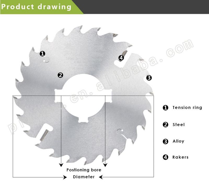 Tungsten Carbide Tipped Circular Saw Blade for Cutting Branch