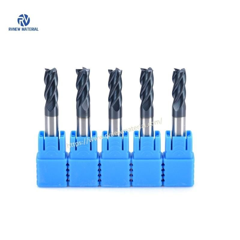 Solid Carbide Tools Square Milling Cutter CNC Square End Mill