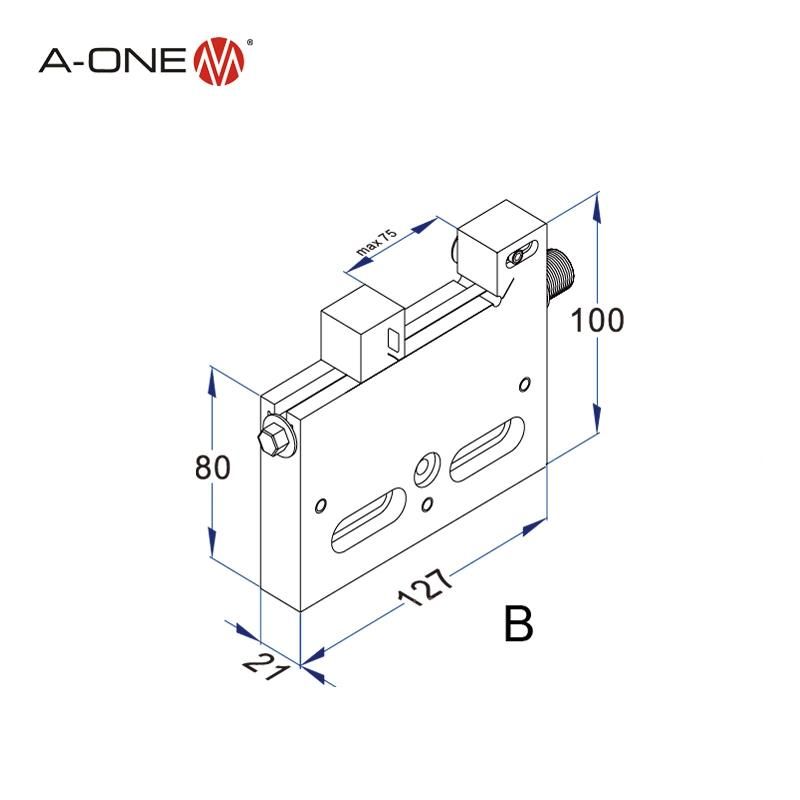 a-One Precise Martensitic Stainless Steel Manual Walking Wire Vise