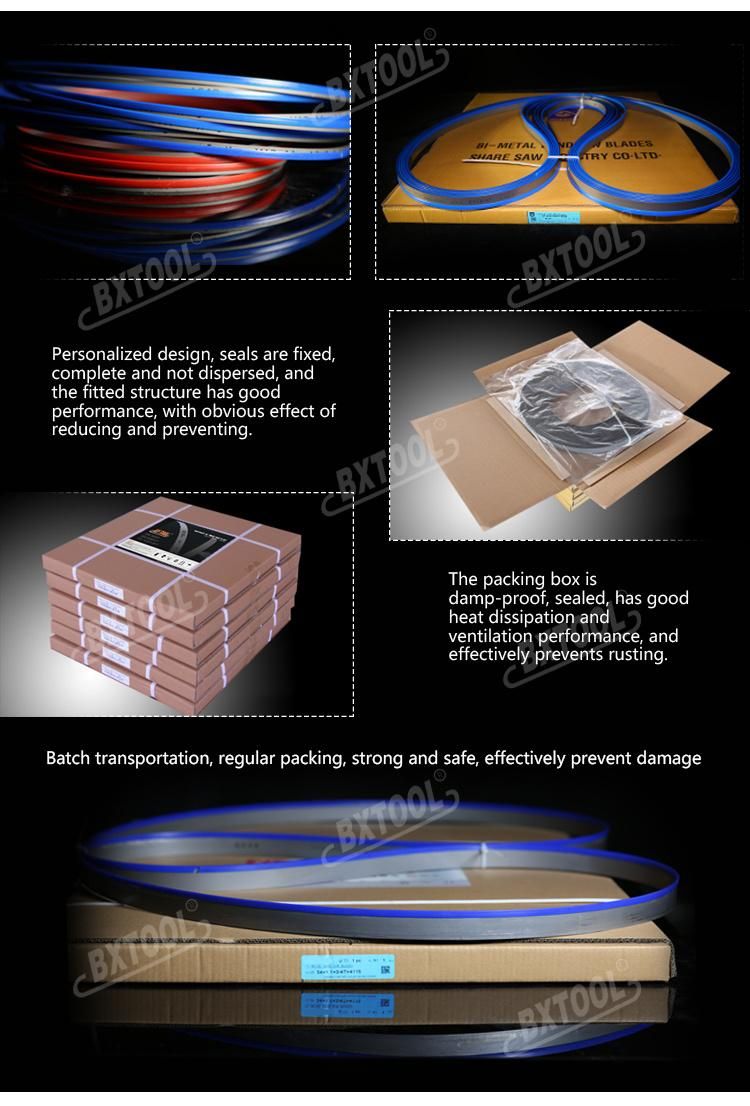 34*1.1*2/3t Setting Tooth Carbide Tipped Bandsaw Blades