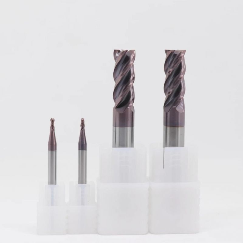 Solid Carbide End Mills with excellent cutting edges