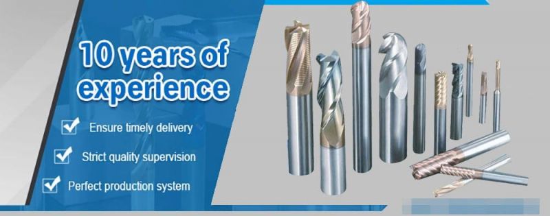 Carbide End Mill for Aluminum Alloy Milling Process