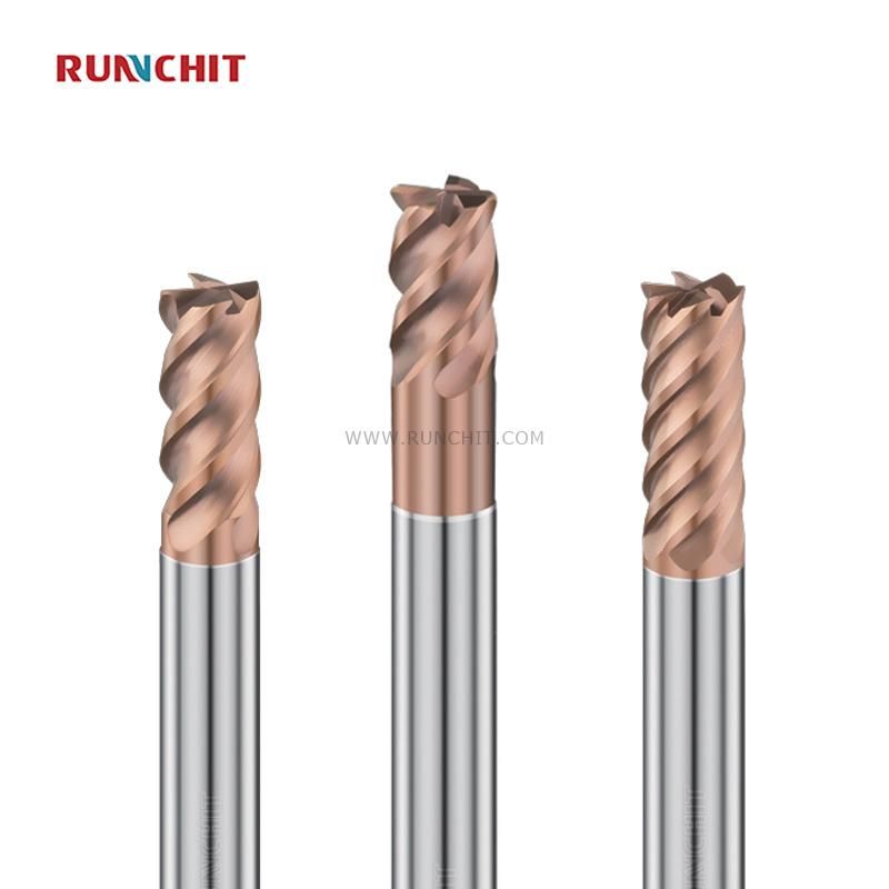70HRC 4 Flutes Solid Carbide Square End Mill for Mindustry Industry Materials High Die Industry (NRBH0602)