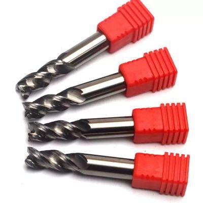 Cutting CNC Tools High Quality 10*75mm HRC55 3 Flutes Solid Carbide End Mill Fresas Cutter for Milling Aluminium