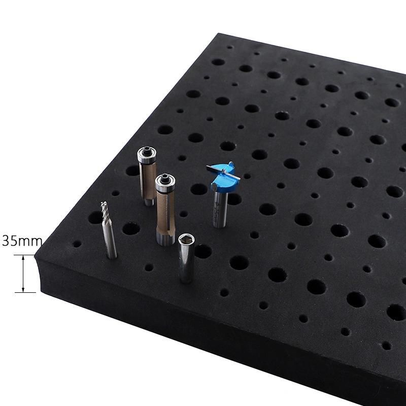 Milling Cutter Storage Box EVA Finishing Storage Box Plus Hard Foam Base Storage Pad Storage Box