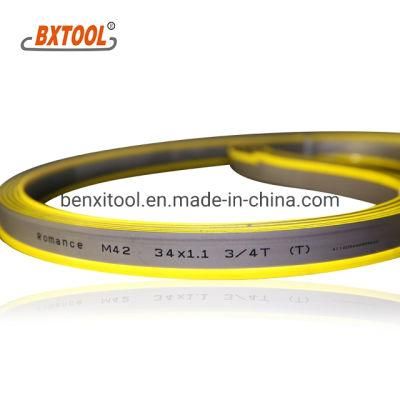 Romance Bimetal Bandsaw Blade for Die Steel Aluminum Steel Band Saw Machine