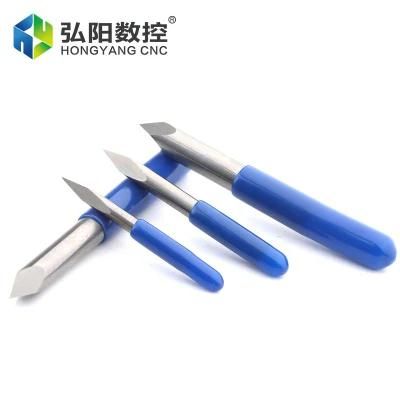 Engraving Bit 3.175mm 4mm 6mm V Shape Carving Bits Tungsten Carbide PCB 3D Milling Cutter Tip 0.2 0.3mm