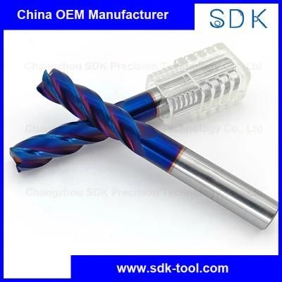 High Quality Solid Carbide Flat End Mills HRC65 in Stocks Ready to Ship