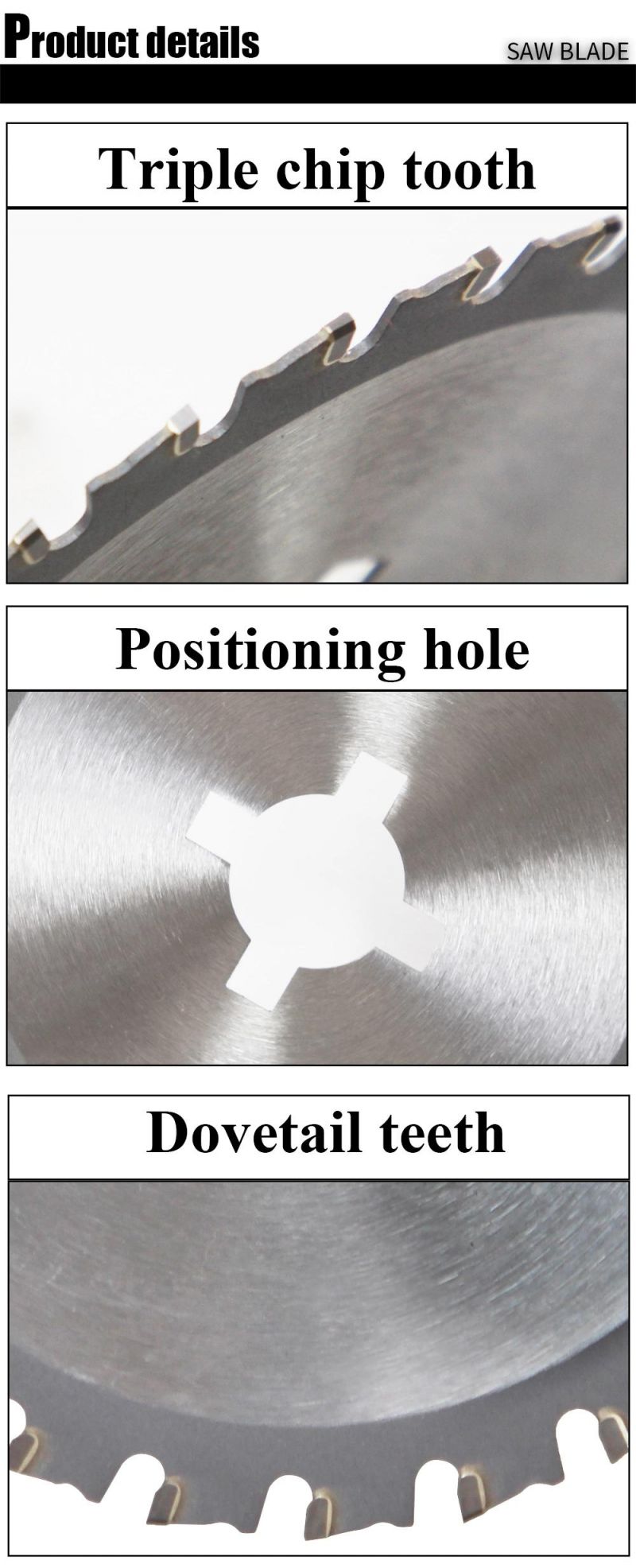 Circular Tct Saw Blade for Cutting Ferrous Metal