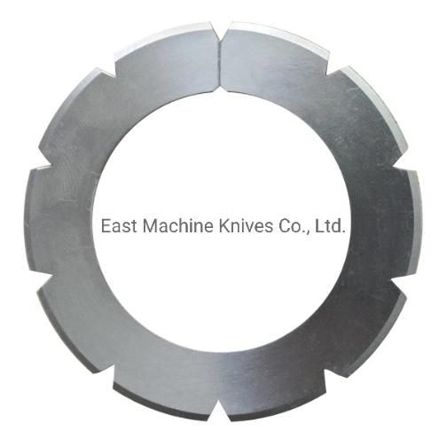 Machine Case Sealing Circular Knives with Slots