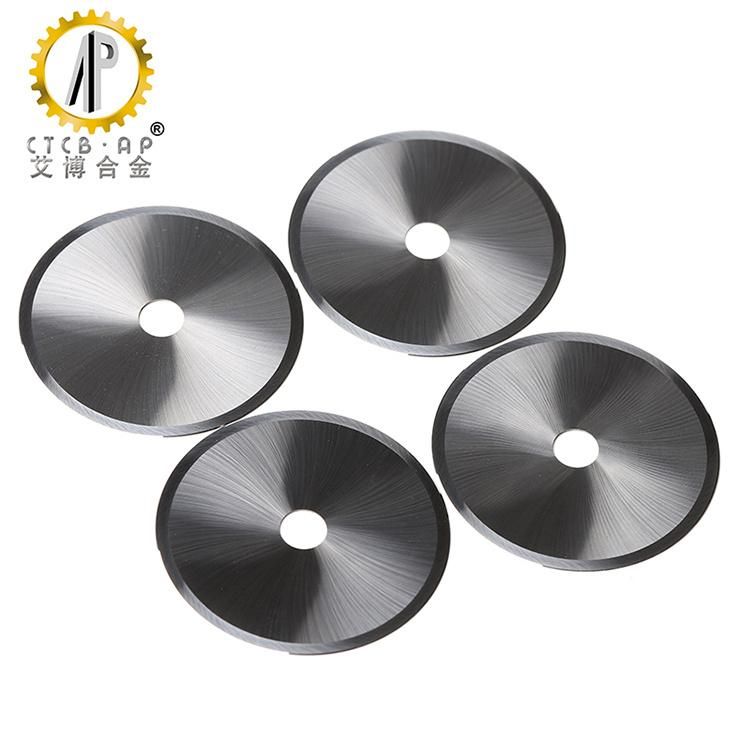 Tungsten Carbide Circular Cutting Blade For Paper Cutting