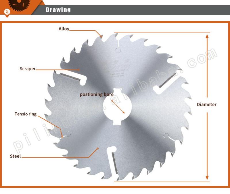 210X2.4/1.9*50*30+3 Tct Circular Saw Blade for Wood Cutting Tools