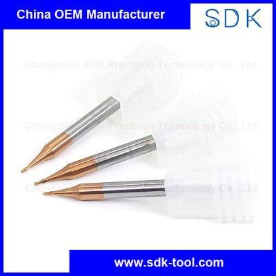 Wholesale Micro Solid Carbide Ball Nose End Mills for Steels