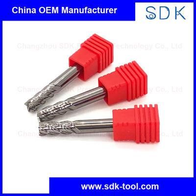 Four Flutes Metal Ceramic Professional Square End Mills for Steels