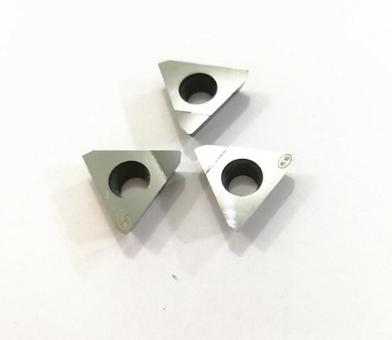 Diamond Cutting Tools Tungsten Carbide PCD CBN Inserts Tcgw1102 CNC Machine