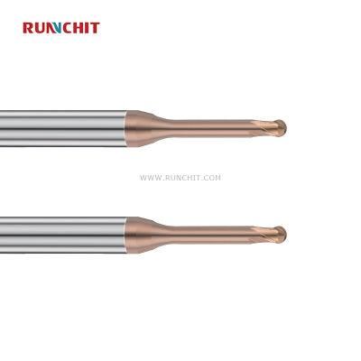 High Wear-Resistant Coating 2flutes HRC55 Cutter Tools of Hardened Steel for Mold Precision Parts Spray Plate Industry (NBM0201A)