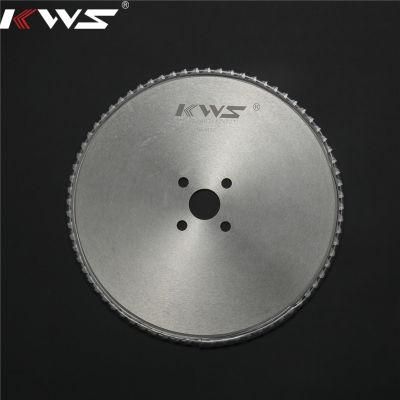 Kws Manufacturer 420mm Cold Saw Blade Cermet Tipped for Steel Cutting