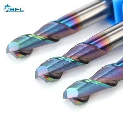 2 Flutes Solid Carbide Router Cutter Bit for Alumunum Color Coated